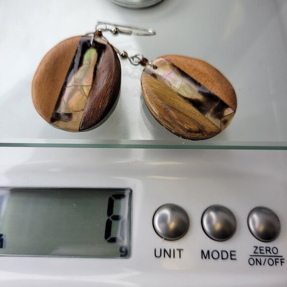 Wood Inspired Earrings - Picture 8 of 9